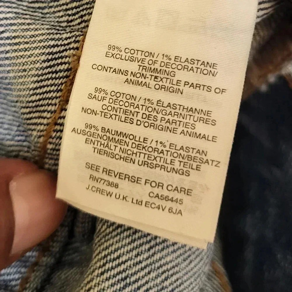 Madewell Classic High-Rise Old School Distressed Straight Leg Jeans(26) - Picture 12 of 12